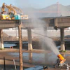 CalTrans rented eight DustBoss DB-60s for dust suppression on the Doyle Drive project.
