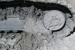 Properly cleaning the track prevents packing, which increases track tension.