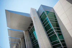 The floor-to-ceiling, reflective glass windows help maintain a constant temperature inside no matter what the temps are outside.