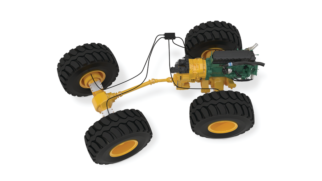 OptiShift uses electronic technology to yield an average 15% fuel savings over a conventional drivetrain.
