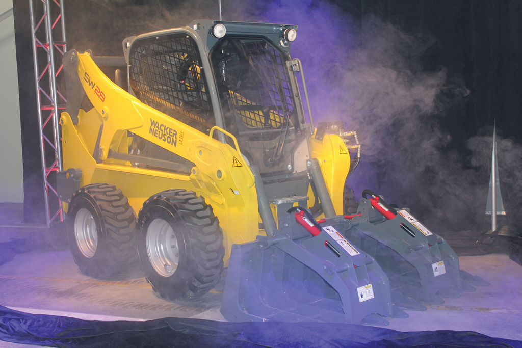 Wacker Neuson introduced its new skid steer line to its dealers at its annual meeting held in October. It now plans to unveil the line to customers at CONEXPO.