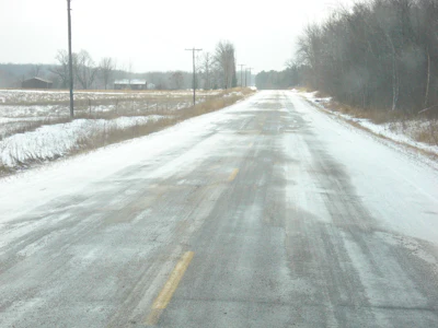 Cheese brine used on a stretch of road in Polk County, Wisconsin was show to dissolve snow and ice better than rock salt.