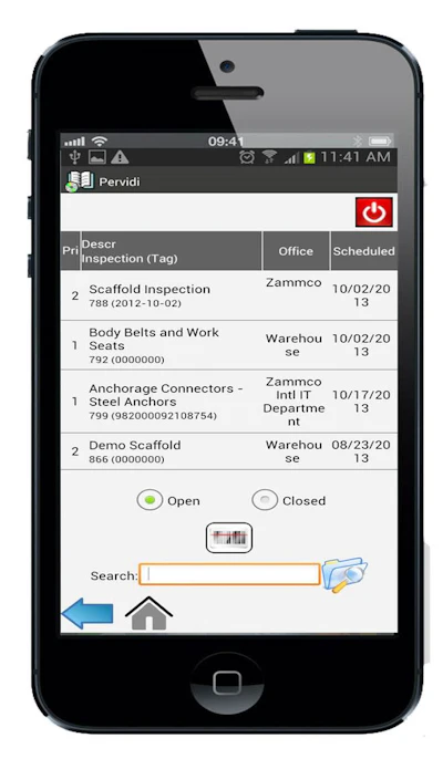 Automate all aspects of inspections, work orders and field data collection with the i-Safe 3.1/iPervidi mobile app.