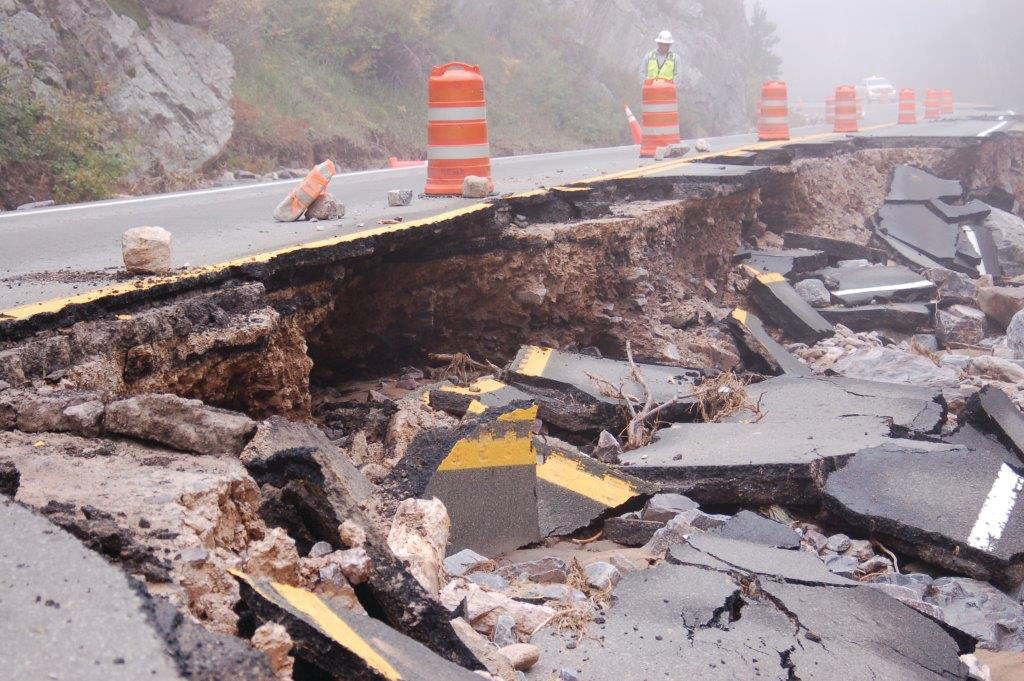 2013 flooding in Colorado's Coal Creek Canyon and other areas of the state shut down roads. Colorado will receive the most -- $124 million -- of 40 states that will get disaster-recovery reimbursements from the Federal Highway Administration’s Emergency Relief program.