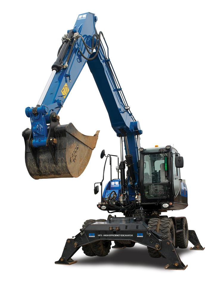 Ricardo recently demonstrated its flywheel system on an excavator.