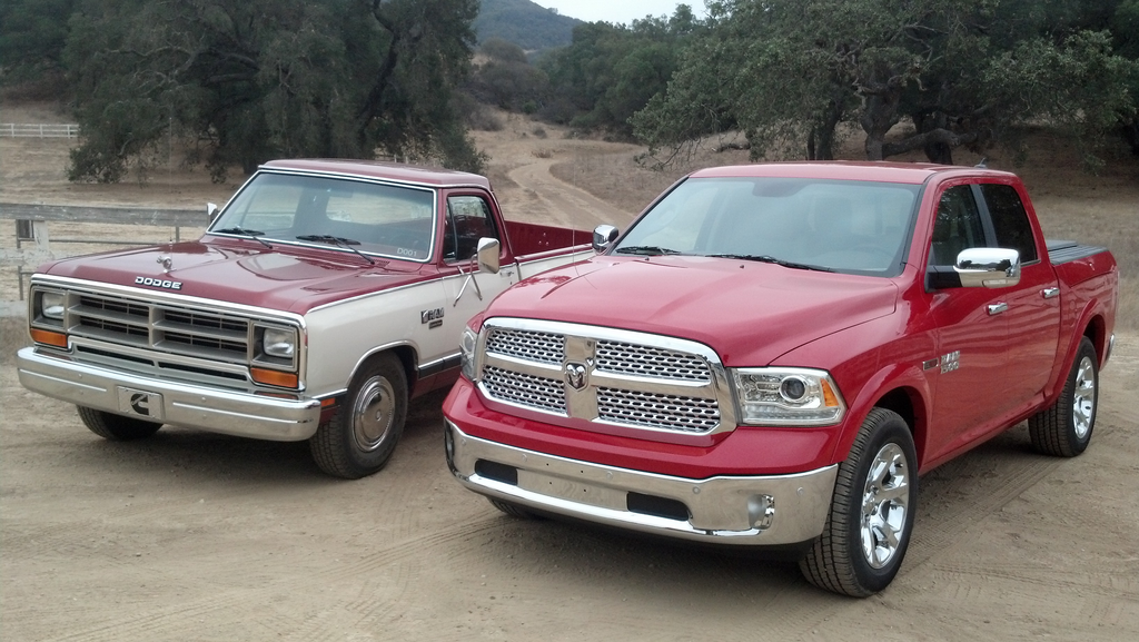 The EcoDiesel's 420 lb.-ft. peak torque beats even the V8 engines available in GM and Ford's three-quarter- and one-tons. The EcoDiesel 1500's top tow rating is 9,200 lbs.