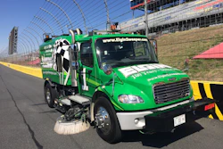 Elgin Track Sweeper Nascar Green Wrap 3 Lo Res