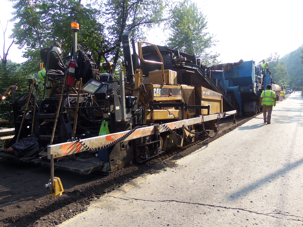 CIR Train close up, showing no-contact ski