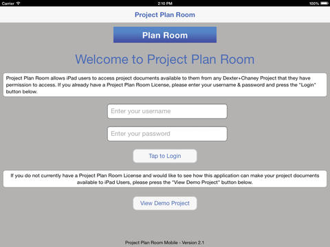 Remotely access the latest versions of plans, specifications, drawings and other documents with Dexter + Chaney's Project Plan Room mobile app.