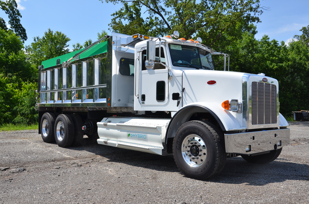 Jj Cng Tri Axle Dump Truck
