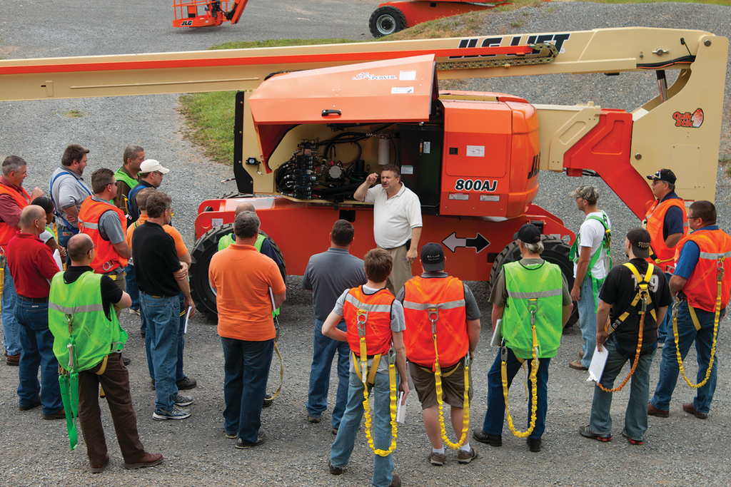 Operator training is a crucial step in aerial work platform safety