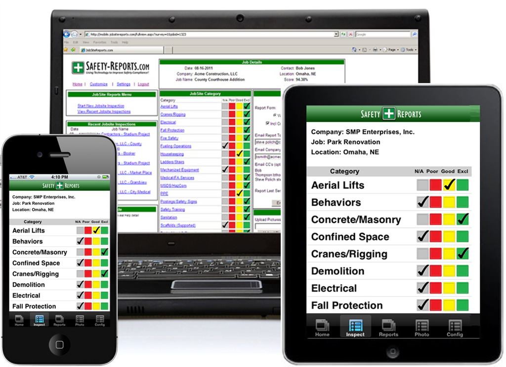 Designed for safety consultants, safety directors, safety managers and supervisors, the Safety-Reports web-based inspection management system allows users to take safety compliance audits to the next level.