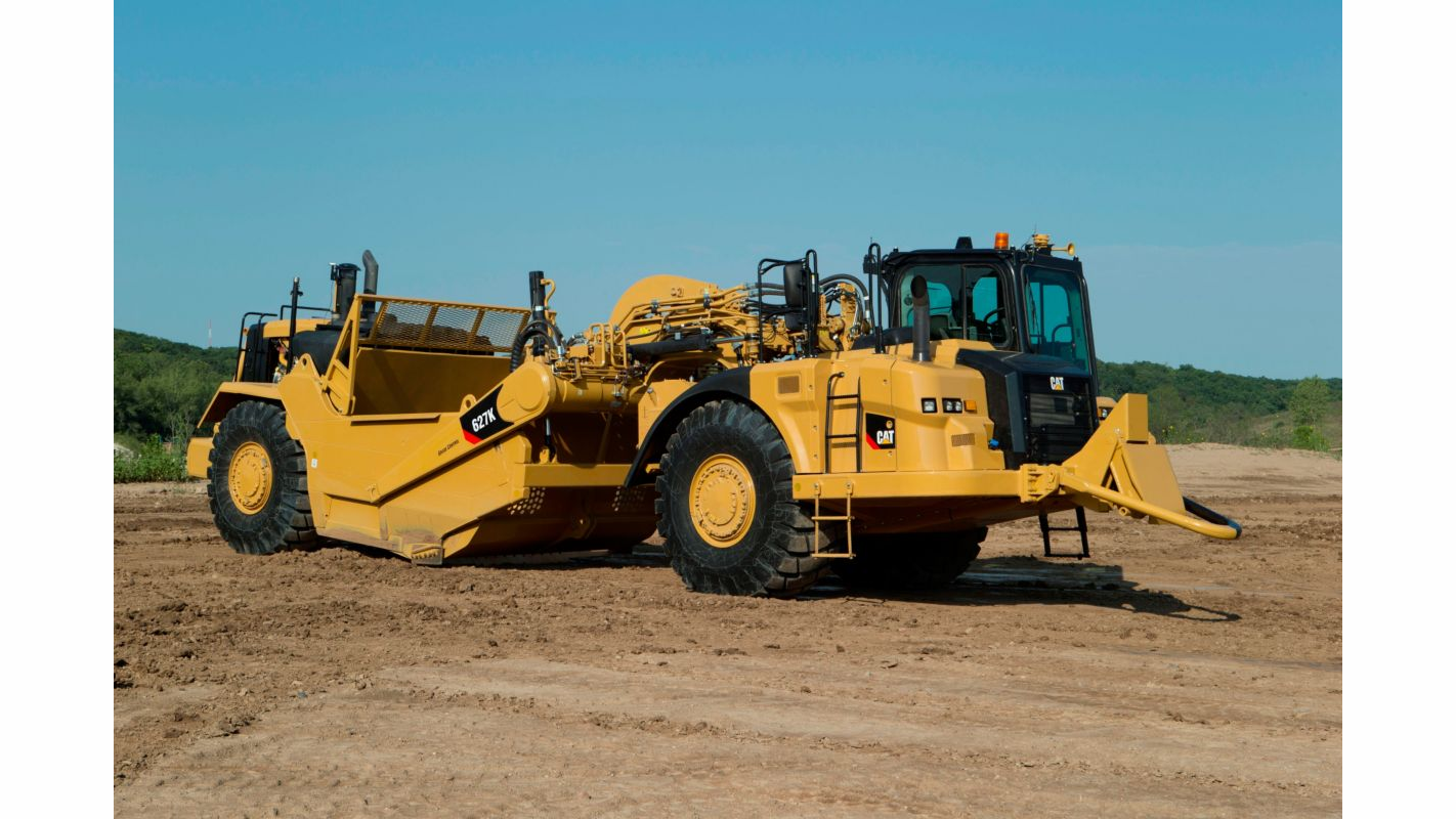 Caterpillar 627K wheel tractor-scraper