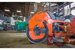 To keep vibratory rollers in peak operating condition, it’s important to perform daily service checks and to follow manufacturer-recommended service intervals.