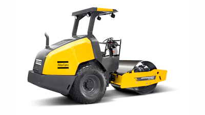 One of Atlas Copco's newest vibratory rollers, the CA 1300, features Active Bouncing Control that shuts off the roller's vibrations as soon as it occurs, which reduces the risk of damage to the machine.