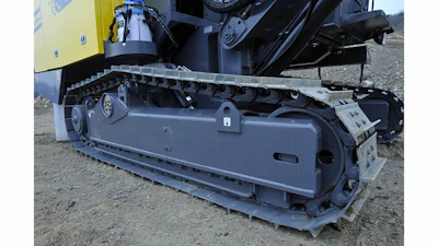 Replacing tracks is not cheap, so maintenance saves trouble and the bottom line.
