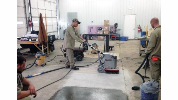 New Inmate Concrete Polishing Training Program - Hopkins County Jail.