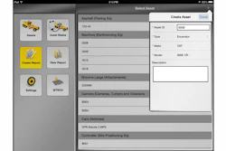 The app makes getting started simple with existing libraries of equipment, machine and vehicle types, makes and models as well as inspection checklists.