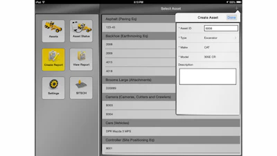 The app makes getting started simple with existing libraries of equipment, machine and vehicle types, makes and models as well as inspection checklists.