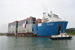 The final shipment of gates for the Panama Canal Expansion included two gates to be used in the Atlantic and two in the Pacific.