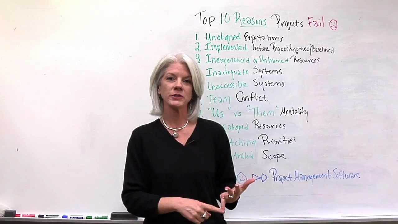 Video: Top 10 Reasons Projects Fail