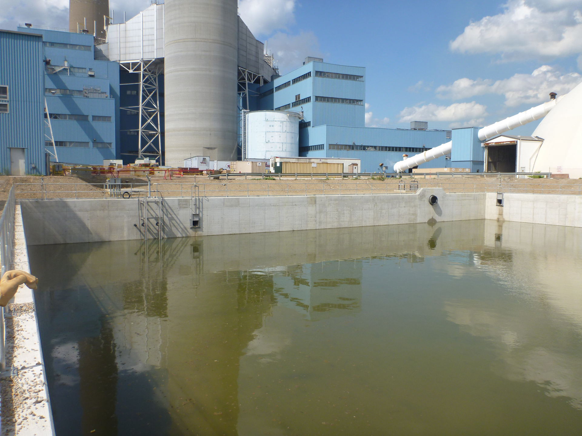 Versatile admixture: PENETRON ADMIX was used for a waterproof concrete structure – treated from the inside out, utilizing PENETRON’s unique crystalline waterproofing technology.