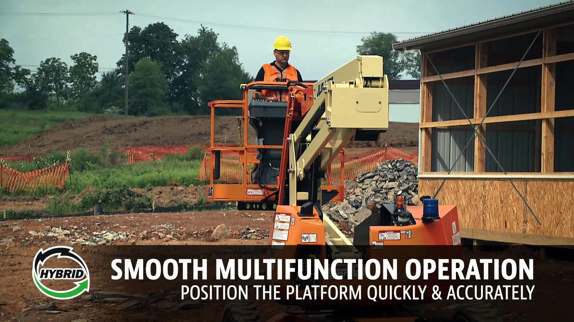 Video: JLG H340AJ Hybrid Articulating Boom Lift Combines Diesel Strength with Hybrid Efficiency