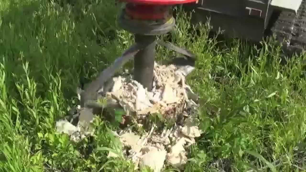 Video: Fecon Stumpex Attachment for Skid Steers