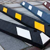 All Colors of Rubber Parking Blocks