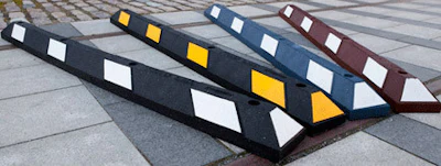 All Colors of Rubber Parking Blocks