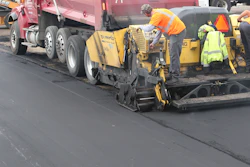 LEAP processes the RAP into injected/stabilized recycled asphalt pavement (I-RAP) which is kept at ambient temperature in storage until heating.