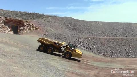 Video: Traction and Retarder Control Set Apart New Cat Articulated Trucks