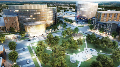 The Destination Medical Center project is a public-private partnership between the city of Rochester, Minn., the state of Minnesota, county governments, the Mayo Clinic and private partners - many of which are foreign investors.