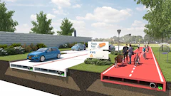 The latest innovation in sustainable roadways are those made out of recycled plastic bottles. Plastic bottles are recycled into jeans, toys, furniture and, yes, more plastic bottles. The Dutch city of Rotterdam wants to turn them into highways.