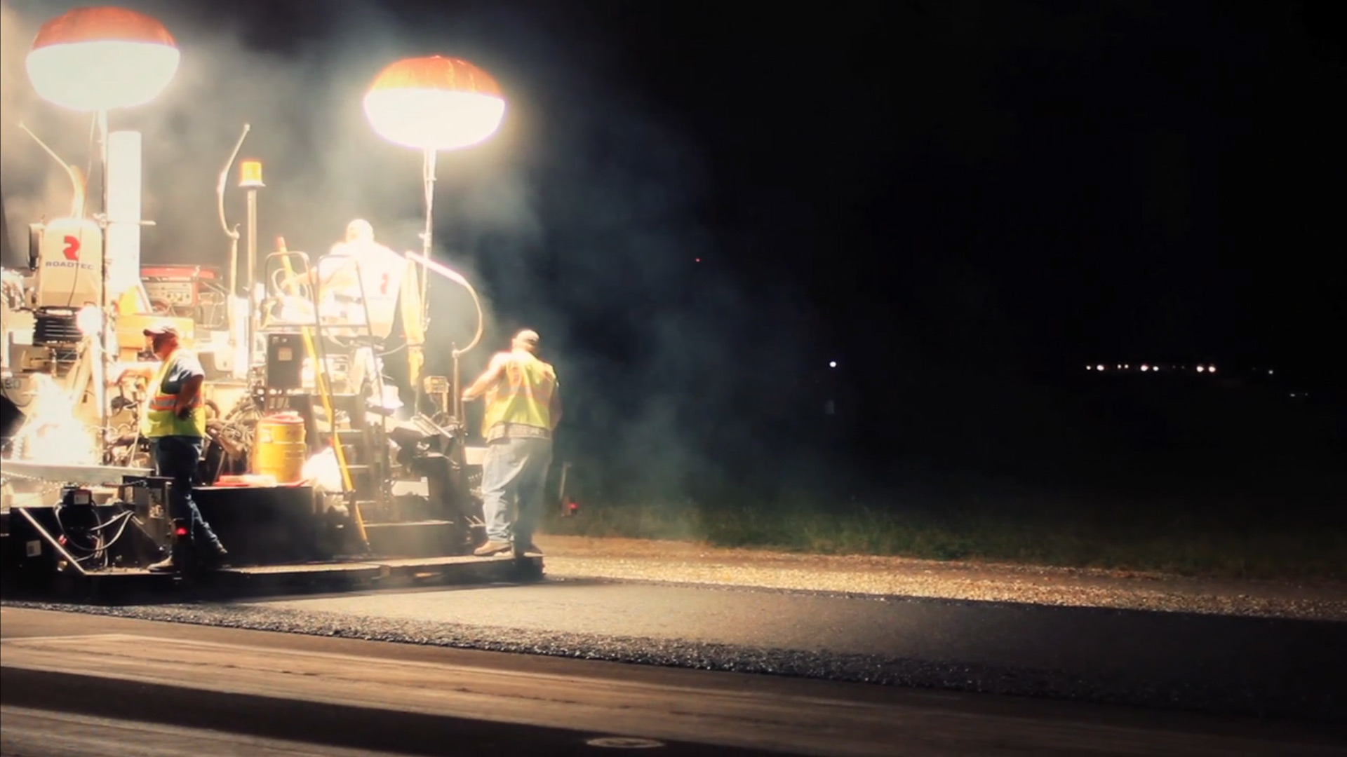 The airport had to be closed completely during runway reconstruction, which was completed during two 61-hour stints over consecutive weekends.