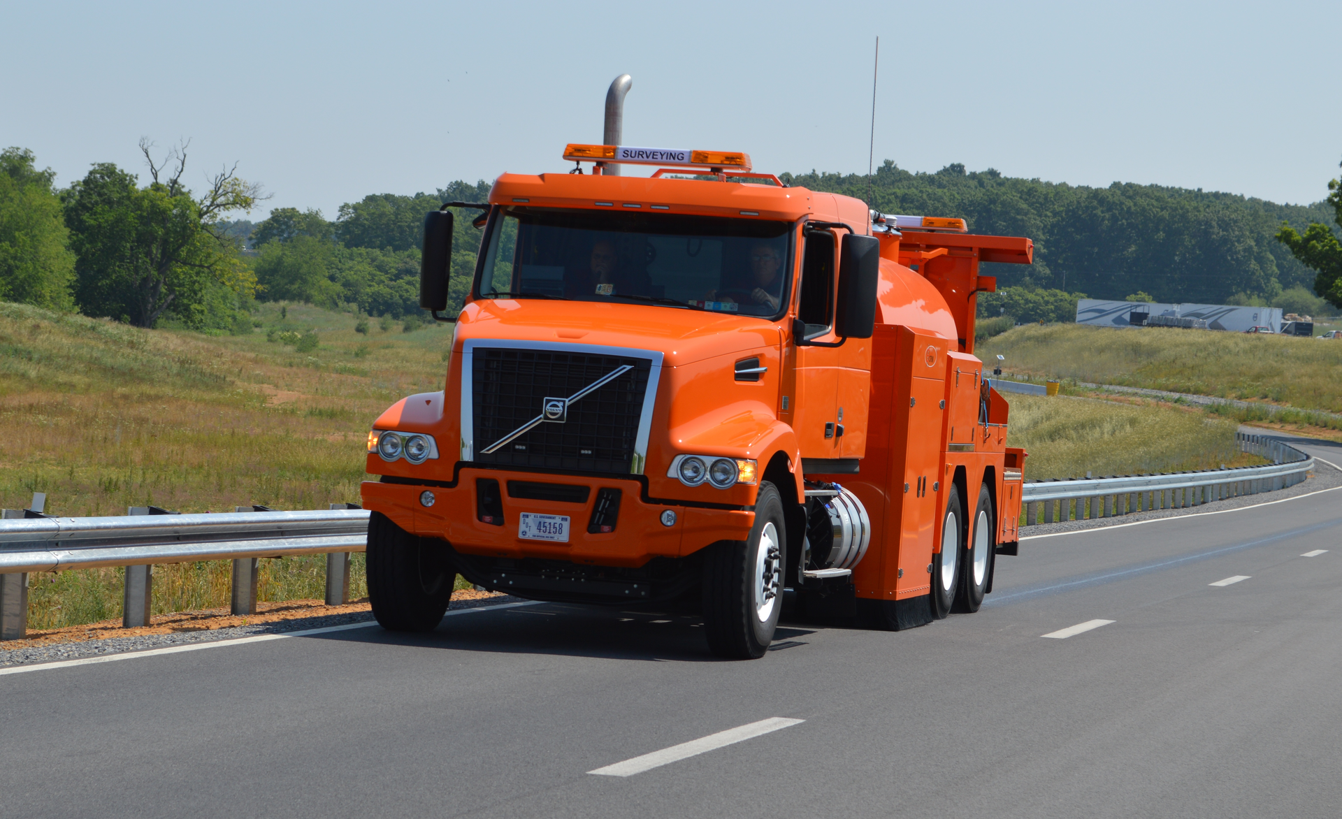 Virginia Tech Transportation Institute will use a specially equipped Volvo VHD 430 model - also known as the Sideway-force Coefficient Routine Investigation Machine (SCRIM) - to evaluate friction on roadways to determine whether highway improvements could reduce crashes.