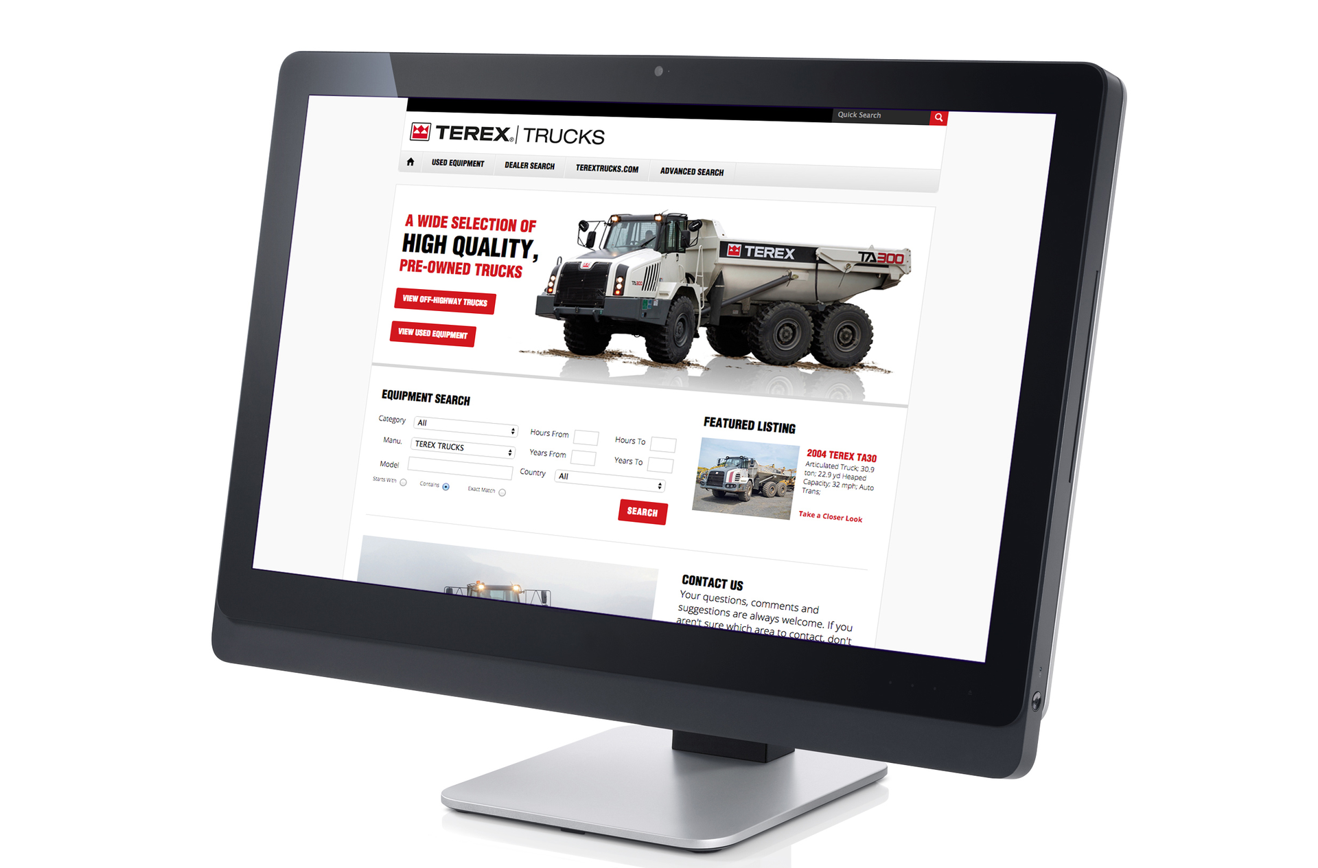 Terex Trucks website 55a51e32e75d3