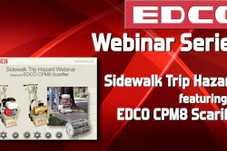 EDCO Webinar Video: Eliminate Sidewalk Trip Hazards with the CPM8 Scarifier