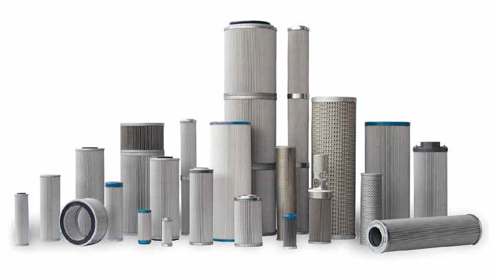 Filter elements in the Internormen line contain six layers of filtration media to ensure all contaminants are removed from the hydraulic oil.