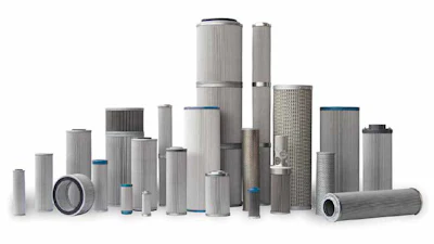 Filter elements in the Internormen line contain six layers of filtration media to ensure all contaminants are removed from the hydraulic oil.