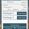 Tailor estimates and proposals with company information, logo and contracts or terms and conditions.