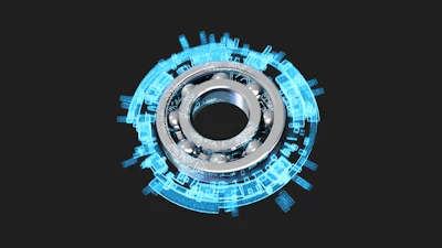 SKF Insight integrates sensors and electronics into the bearing which monitor the load and lubrication conditions the bearing experiences.