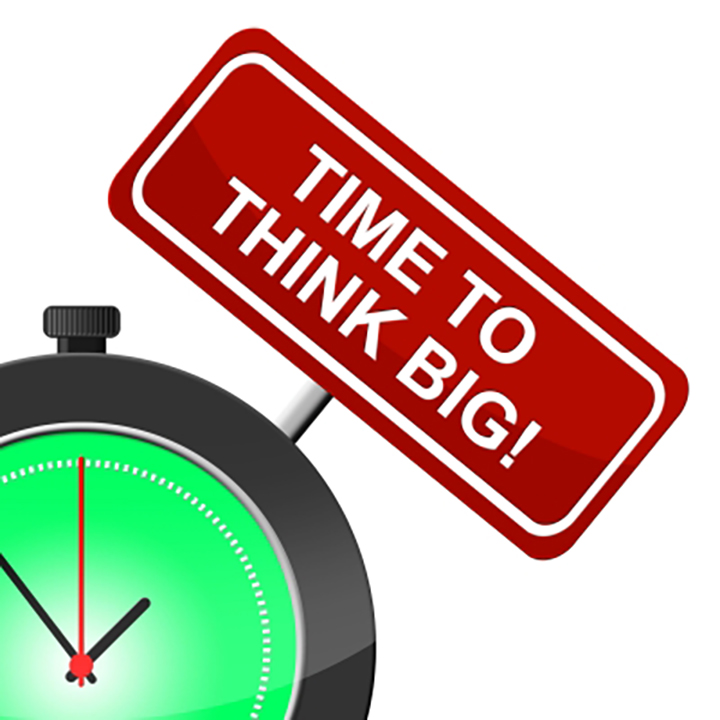 Thinking big means making a decision to set your sights higher, grow and do what it takes to make a profit in any economy.