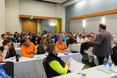 Guy Gruenberg, Grow Consulting, shown at one of his NPE 2015 sessions. He will present 5 sessions including four new topics at NPE 2016, Jan. 27-30 in Charlotte, NC.