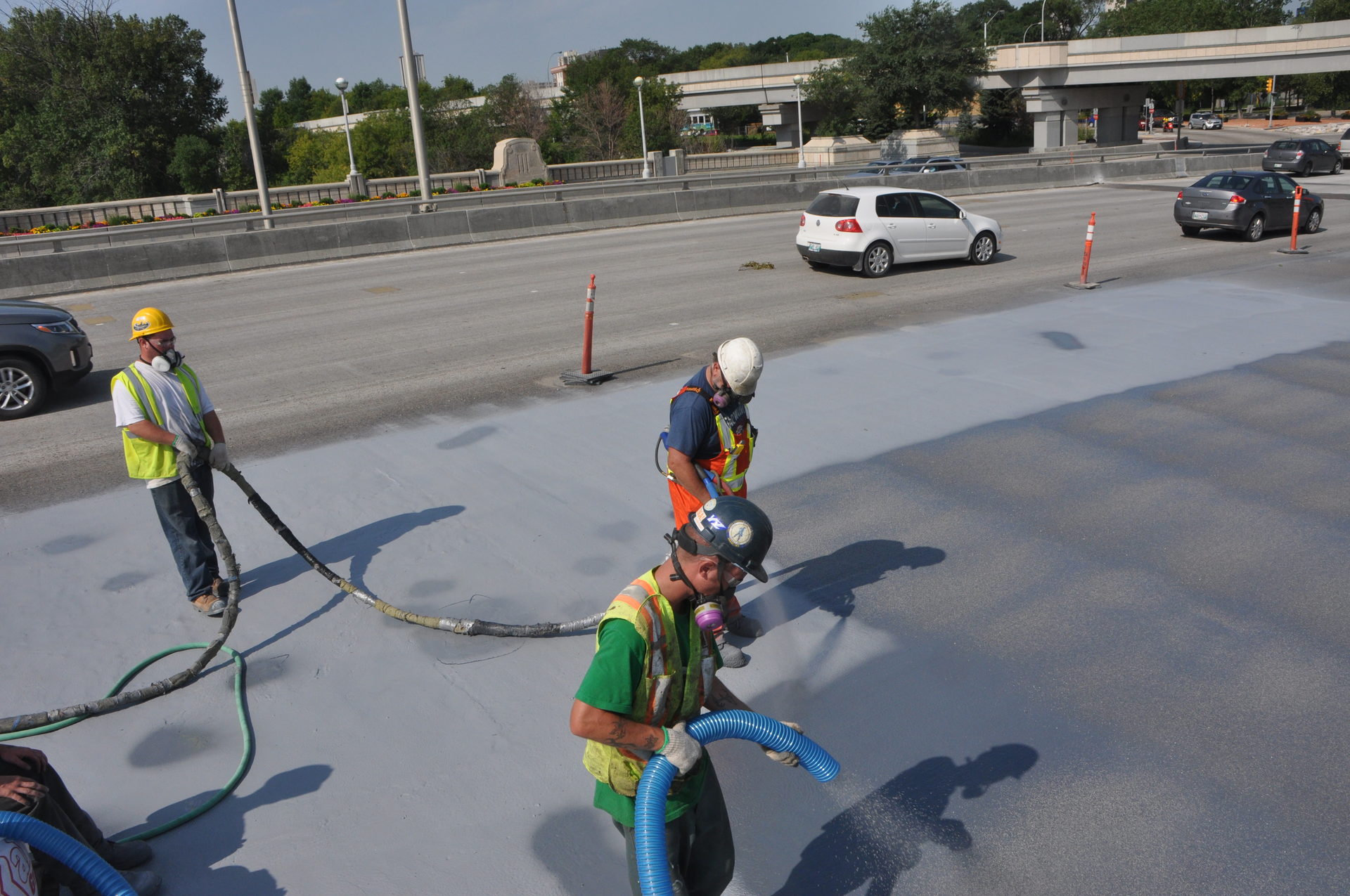 This new category of spray applied waterproofing products are seamless, rugged, fast curing, impervious to water, able to bridge cracks, and capable of lasting decades without extensive maintenance.