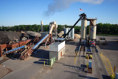 All of Commercial Asphalt Co.'s plants are recipients of the Diamond Achievement Award from the National Asphalt Pavement Association (NAPA). The upgraded Blaine, MN, facility won NAPA's top Ecological Award for a new plant.