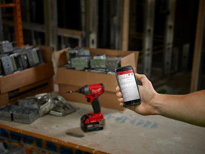 Milwaukee One Key app 56265c0843e27