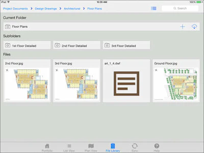 Data collected with Prolog Mobile in the field is synced back to the office creating a complete system for recording project data and allowing both field and office staff to view current project info.