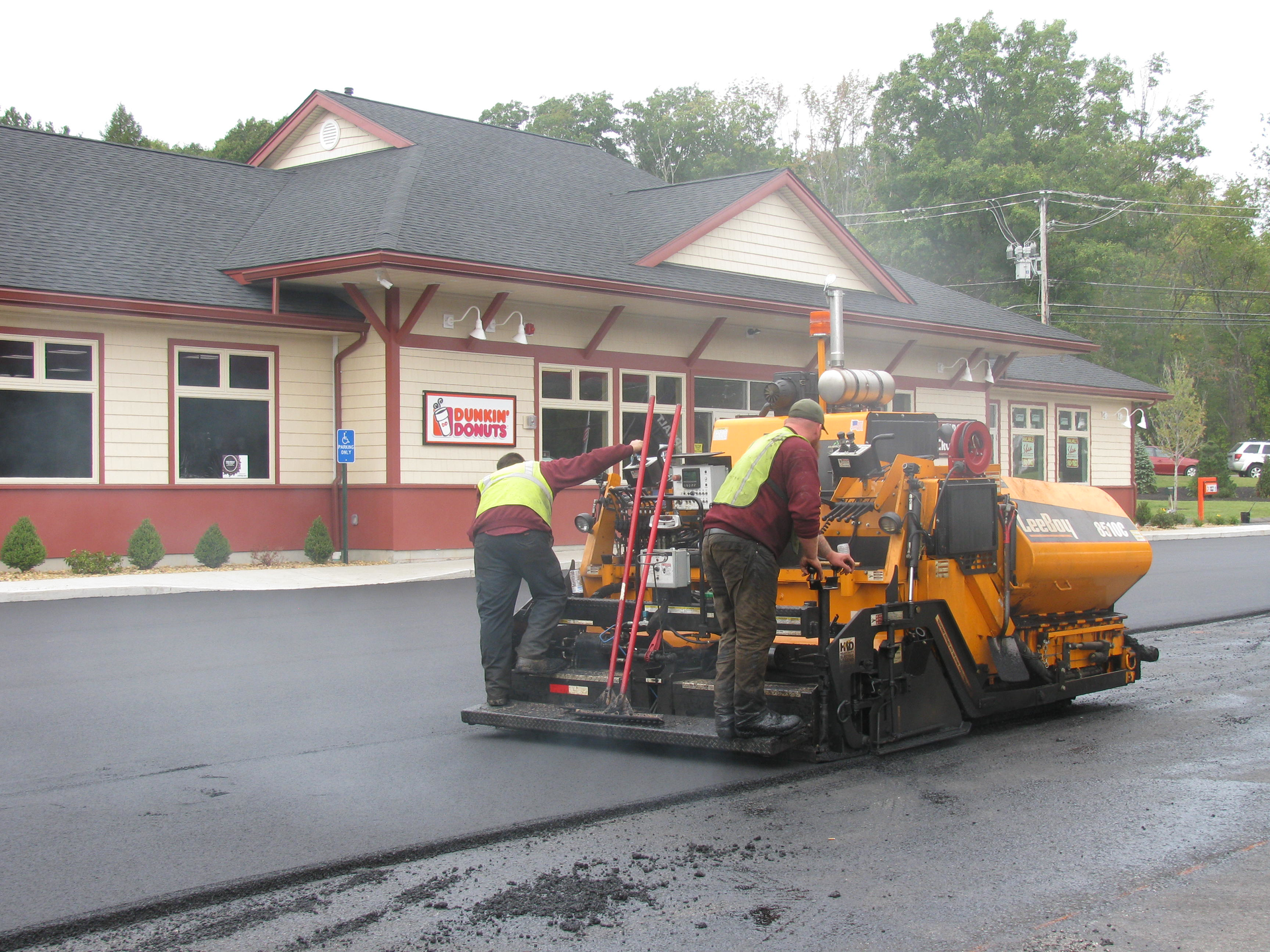 Chris Tammany not only enjoys being in the field but he knows Petra Paving is a better company when he’s guiding the crew. “My forte is out in the field,” he says. “Our square-foot-per-hour is much higher when I’m out there on the job than when I’m not on the job so I need to be out there.”