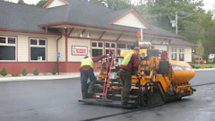 Chris Tammany not only enjoys being in the field but he knows Petra Paving is a better company when he’s guiding the crew. “My forte is out in the field,” he says. “Our square-foot-per-hour is much higher when I’m out there on the job than when I’m not on the job so I need to be out there.”